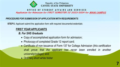 cvsu portal imus|ADMISSION: FIRST SEMESTER 2023.